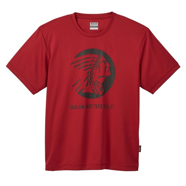 Indian RD SS Active T-Shirt Red